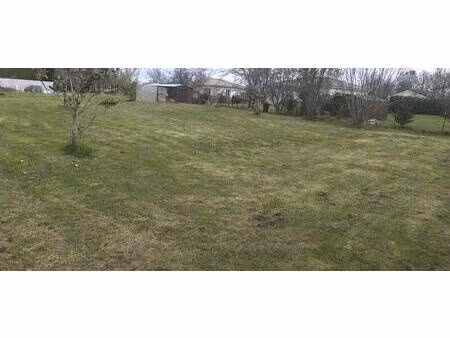 terrain constructible à vendre