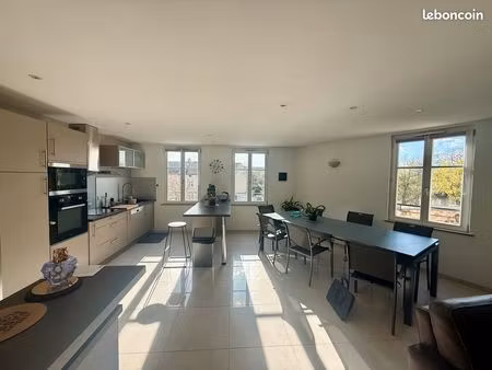 appartement f5 duplex avec double garage