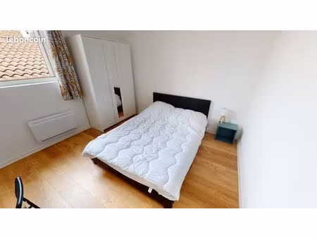 chambre meublée 15m² — maison rénovée — secteur chu / michelin