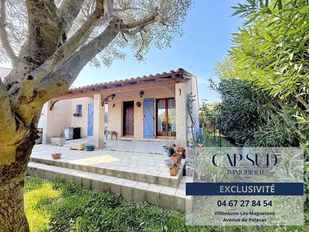vente maison 4 pièces 80 m² villeneuve-lès-maguelone (34750)