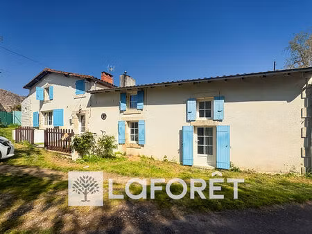 charmante maison (110m²) à vendre à gemozac (17260) - 6 pièces 