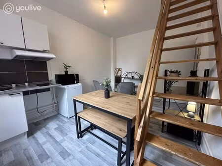 splendide appartement meublé à saint-quentin 2 pièces