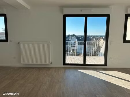 retour à la vente – t3 65 m² neuf avec balcon plein sud 14 m² – quartier des cottages