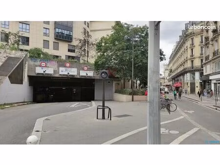 parking/box 12 m² paris 01