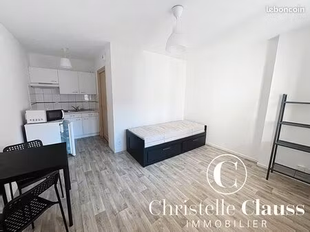 studio 1 pièce 21 m²