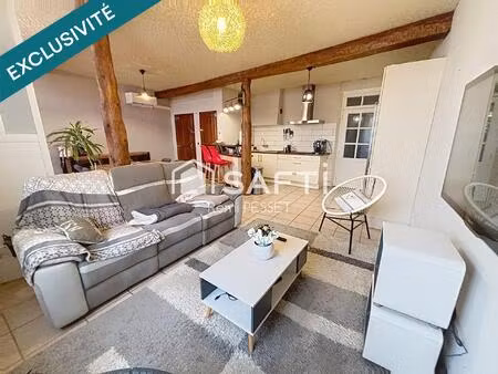 a vendre maison de village avec grande terrasse sud-montauban