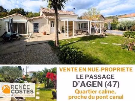 vente en nue propriété - f65 ans - le passage (47520)