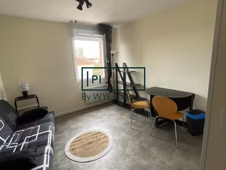 location appartement 1 pièce 20m² toulouse 31100