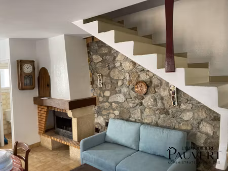 maison de village meublée à la montagne de 54 m2