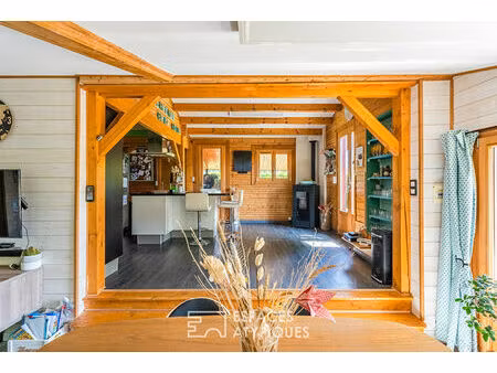 authentique chalet avec jardin