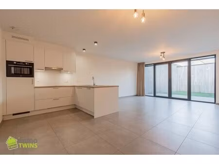 modern gelijkvloers appartement met tuinterras en staanplaats te grembergen bij dendermond