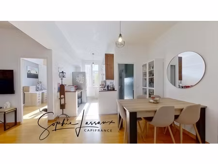 appartement lumineux de 3 pièces à vendre à magny-en-vexin – 53 m²  2 chambres  en cœur de