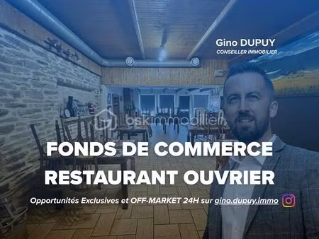 fonds de commerce - restaurant ouvrier - coray