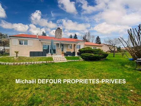 monistrol-sur-loire 43120 maison de 162 m² 4 chambres garage sur 1358 m² de terrain