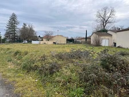 vente terrain 788 m² l’isle-d’espagnac (16340)