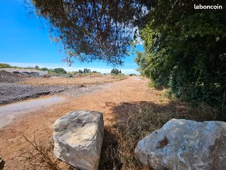 terrain 400 m² fos sur mer