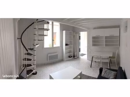 t1 bis duplex 27m² - talence proche chu et universités