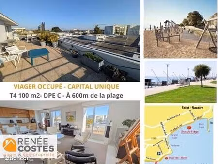 appartement en viager 5 pièces 100 m²