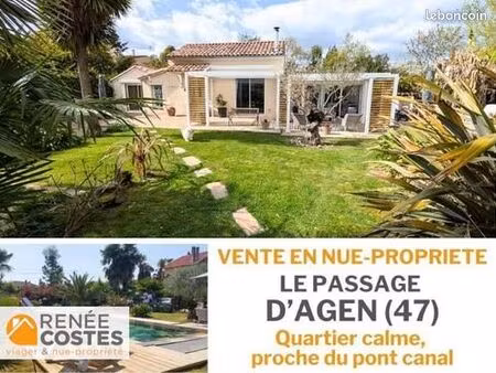 propriété en viager 3 pièces 70 m²