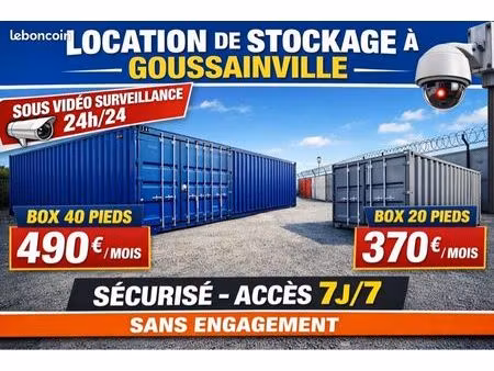 location box extérieur sécurisé / stockage goussainville