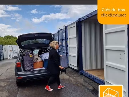 location box de stockage ou garde meubles