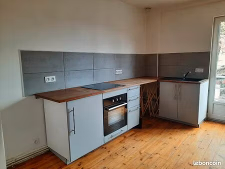 appartement 80 m2 avec terrain