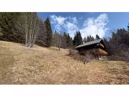 terrain à bâtir avec vues panoramiques à vendre  les gets