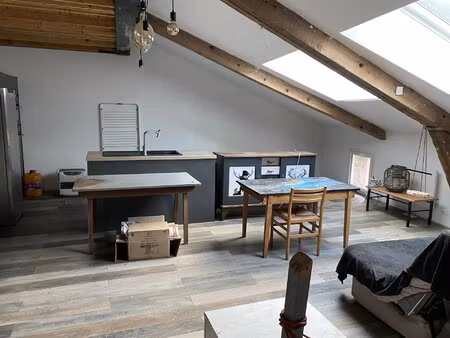 grande maison avec dépendances et terrain vue rivière