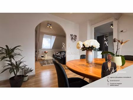 achat appartement 3 pièces 60m² belfort 90000