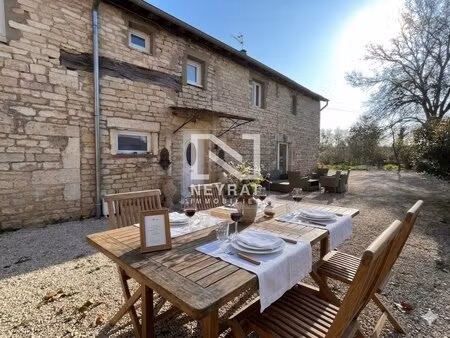 achat maison 5 pièces 135m² beaumont sur grosne 71240