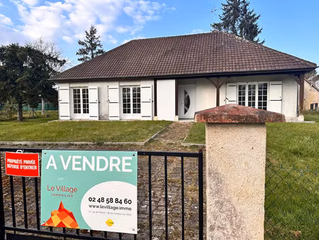 vente maison 4 pièces 91 m² sainte-montaine (18700)