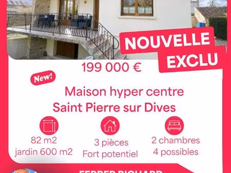 maison saint pierre en auge 3 pièce(s) 82 m2