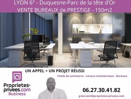 69006 lyon - bureaux 150 m²