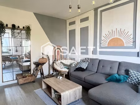 vente appartement 3 pièces 93 m² cousance (39190)