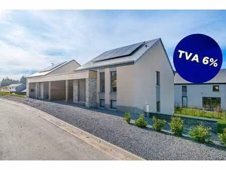 maison neuve 4 façades avec jardin  graide  tva 6%
