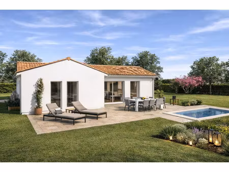 vente maison à construire 90 m² vaux-sur-mer (17640)