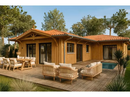 vente maison à construire 130 m² lanton (33138)