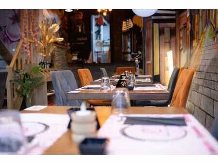 restaurant japonais à remettre - centre de bxl - terrasse