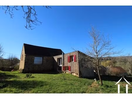 grange avec maison et jardin attenant