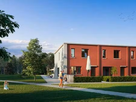 maison mitoyenne sur site historique dans un endroit vert