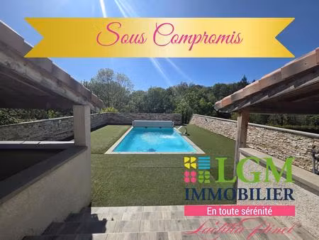 burlats  superbe maison avec jardin et piscine