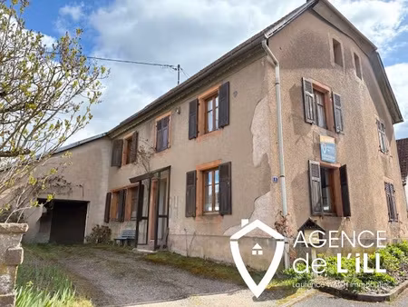 neuve eglise: maison à rénover avec fort potentiel 7 pièc