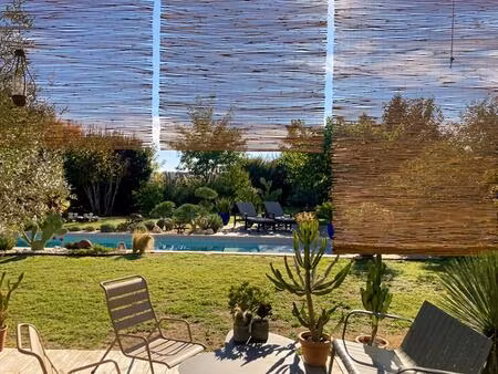 magnifique propriété rénovée et jardin paysager au coeur de sauternes