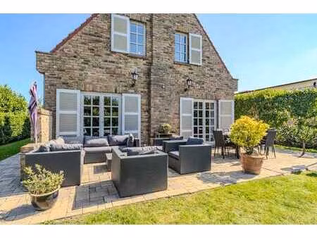 magnifique villa avec jardin orienté au sud à stene - ostend