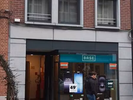 surface commerciale au centre-ville de tournai