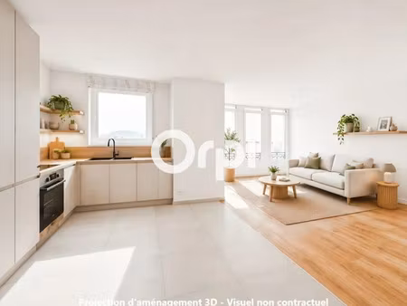 vente appartement 3 pièces 76.7 m² à saint-laurent-de-chamousset (69930)  197 000 €