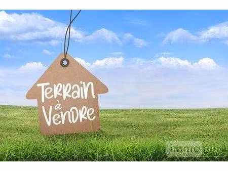 terrain constructible viabilisé à vendre