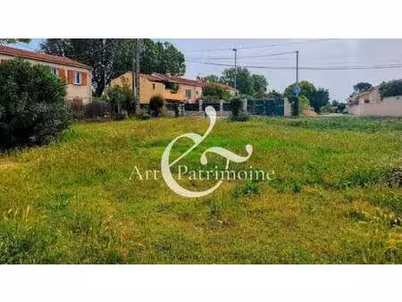 terrain constructible viabilisé à vendre