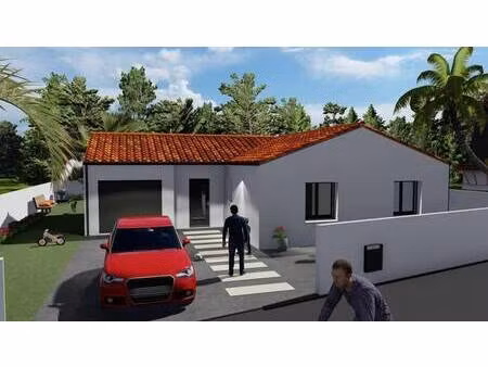 terrain avec maison neuve à vendre