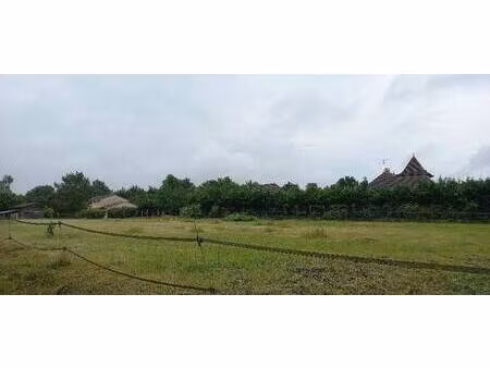 terrain constructible à vendre